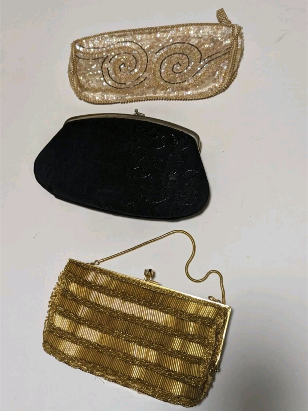 Vintage purses Lot  Evening Glamour  Richere Walbarg   Beaded 50s 60s